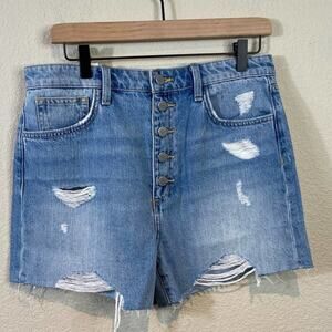 Joe’s Jeans The Kinsley High Rise Distress Shorts
